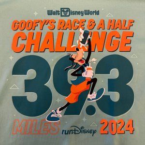2024 runDisney Disney World Marathon Weekend - Medium Shirt - Goofy Challenge